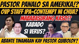 WOW! PASTOR KOJC PANALO SA AMERIKA! KASO NIYA MABABASURA NA DIN? OVP STAFF IPA-CONTEMPT? #duterte