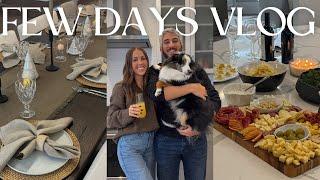 THANKSGIVING VLOG | cozy family time, festive cooking & cozy holiday vibes!