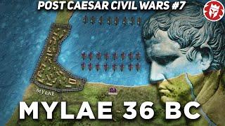 Octavian Attacks Pompey - Mylae 36 BC - Post-Caesar Civil Wars DOCUMENTARY