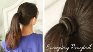 Everyday Ponytail for School or Work