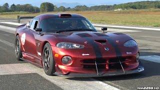 BRUTAL Dodge Viper GTS-R INSANELY LOUD V10 Sounds!