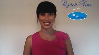 Quick Tips with Jo Linsdell: Keep your website up to date