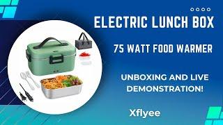 75W Electric Lunch Box. Unboxing, Setup & Live Testing!