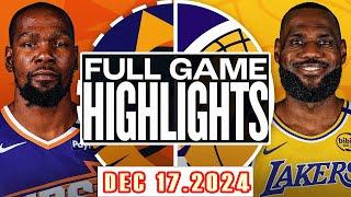 Los Angeles Lakers VS Phoenix Suns FULL GAME Highlights Dec 17,2024 NBA Season 2024-25