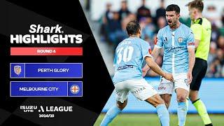 Perth Glory v Melbourne City - Shark Highlights | Isuzu UTE A-League 2024-25 | Round 04