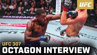 Joaquin Buckley Octagon Interview | UFC 307