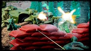 Army Men | Counterattack | Part 1 | A Toy Army Men Stop Motion