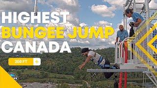 Canada's Highest Bungee Jump |  Great Canadian Bungee