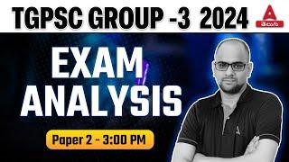 TSPSC Group 3 Key | TSPSC Group 3 Paper 2 Answer Key and Analysis 2024 | Adda247 Telugu