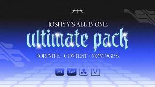 JOSHYY'S 2024 ULTIMATE EDITING PACK | Free Copy Every 50 LIKES! | (AE, Davinci, Premiere, Vegas)