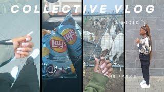 COLLECTIVE VLOG:SPEND A FEW DAYS WITH ME EMAKHAYA+ UNBOXING +THE FARM+GQEBERHA