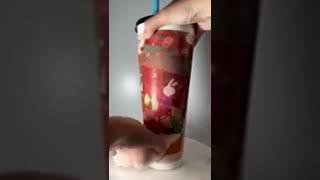 Boba Milk Tea with a surprise toy #shorts #surprise #tea #toy