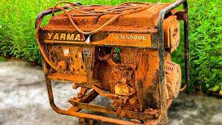 Completely Restore The Old Generator Engine, Ingenious Revival / Repair & Reuse Old Rusty Generators