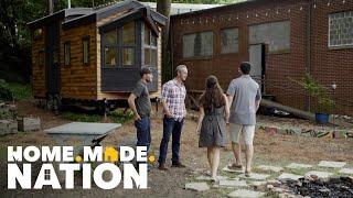 Newlywed Couple's BEAUTIFUL Maine Home Revealed (Season 5) | Tiny House Nation | Home.Made.Nation