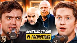 Reacting To Our TERRIBLE Premier League Predictions...