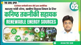 RSSB JTA | Renewable Energy Sources | Lec 02 | By Khatri Sir