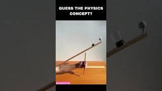 Can you Guess the Physics concept behind this mesmerizing experiment?  #physicsconcepts #physics