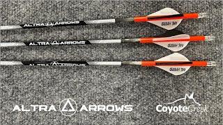 Checking out Altra Arrows at Coyote Creek Archery