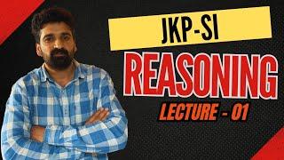 JKP - Sub Inspector 2024 : Reasoning Lecture 1 | JKSSB Online Course 