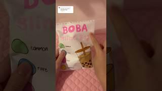 boba blind bag #blindbag #craft #papercraft #diy #asmr #papersquishy #boba #kpop #newjeans