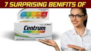 7  Health Benefits of Centrum Multivitamin | Centrum multivitamin review | Centrum silver