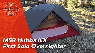 Solo Overnighter - MSR Hubba NX