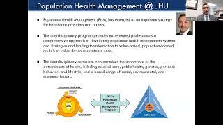 April 2022 Graduate Programs in Population Health Management Virtual Open House