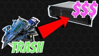 OLD PARTS = PROFITABLE Crypto Miner!