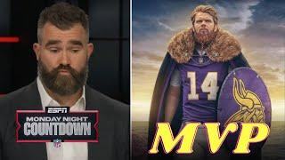 Sam Darnold is MVP right now - Jason Kelce on Vikings start 3-0 after Week 3 beat Texans 34-7