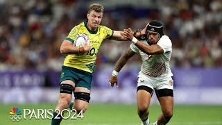 Australia proves to be too much for United States men's rugby | Paris Olympics | NBC Sports