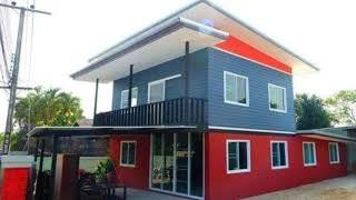 Modern House Design Style no.110 colorful home idea's exterior interior look elegant