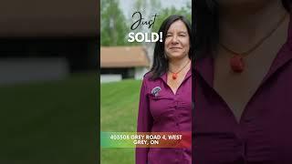 West Grey Farm Sold with Susan Moffat, REALTOR® with Century 21 In-Studio Realty Inc., Brokerage