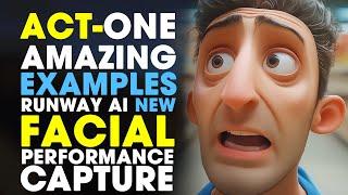 Introducing Act-One | Amazing Examples of Runway AI Facial Performance Capture for Actors