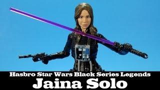 Star Wars Black Series Jaina Solo Legends Hasbro Review