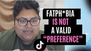 Date fat people or you're f@tphobic? --  body positive tiktok cringe comp