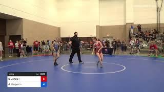 46 Kg Round Of 16 - Charley Jones, OH Vs Julia Horger, PA