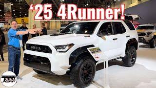 *1st Ever* 2025 Toyota 4Runner TRD Pro in Ice Cap!