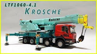 1/50 WSI liebherr LTF 1060-4.1 Krösche unboxing 9922 크레인모형 중장비모형 스카니아트럭 SCANIA P420 8×4 크레인트럭