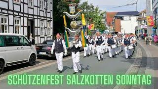 Schützenfest Salzkotten Sonntag Festumzug Parade Juli 2024