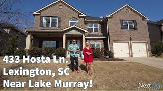 Home For Sale near Lake Murray at 433 Hosta Ln SpringHill Lake Lexington SC by NextGen Real Estate!