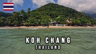 【4K】Koh Chang Island and White Sand Beach in Thailand 