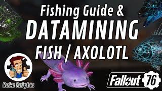 Fallout 76: Fishing Guide & Datamining Fish / Axolotl (+All Rewards Previews)
