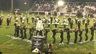 Sussex Tech Ravens Band and Platinum Pom Squad, Homecoming 2018