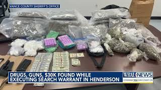 Vance Co. Drug Bust: 4 charged with trafficking cocaine, heroin, $30K found