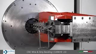 OMCG C20W.10 2.0 - PIEGATRICE CNC PER FILO & NASTRO | CNC WIRE & STRIP BENDING MACHINE