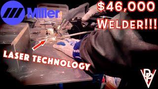 Welding with a $46,000 Welder! Miller OptX 2kW