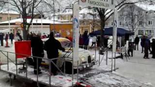 Rally Finnskogsvalsen 2010, gamla vackra klassiska Saabar, 2-takt