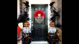 Halloween Wreaths for Front Door