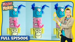 Mister Maker  Series 1, Episode 15 | Totem Pole Bits and Pieces  | FULL EPISODE