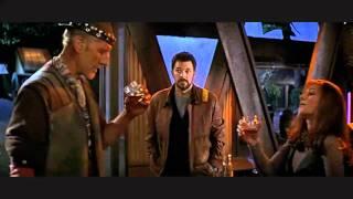 Star Trek - Zefram Cochrane drunk! Funny scene!